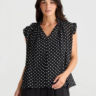 brave + true - Broadway Top - Polka Dot