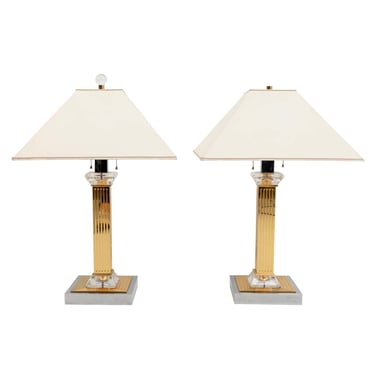 Pair of Italian Modern Table Lamps