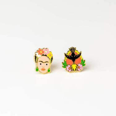 Earrings | Gold Frida Studs