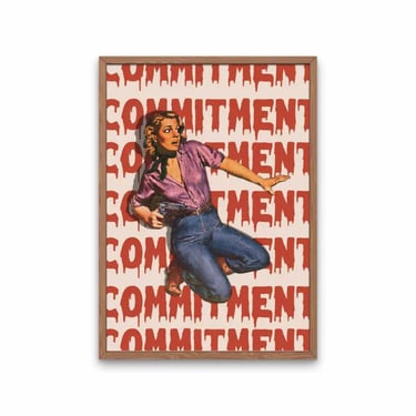 LKA Fear of Commitment Art Print