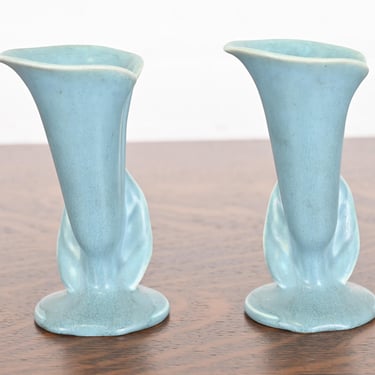 Rookwood Pottery Arts & Crafts Glazed Ceramic Vases, 1949