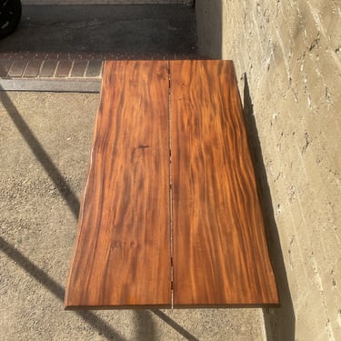 Live Edge Walnut Coffee Table