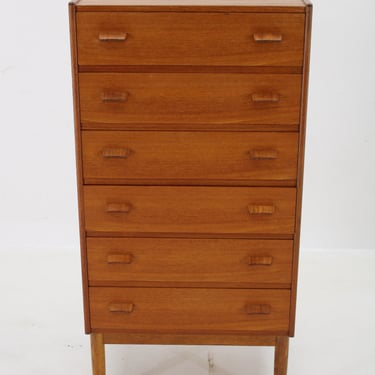 1960s Poul Volther Teak Chest of Drawers by Munch Slagelse Mobler, Denmark 