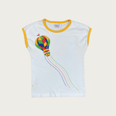 (M) Levi's Hot Air Balloon Cap Sleeve Tee