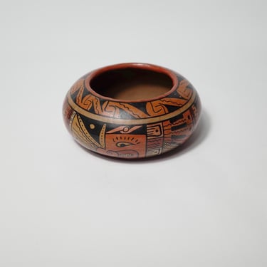 Modern Interpretation of Hopi Style Pottery with Unique Symbolism 