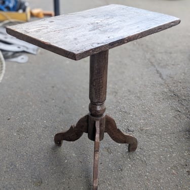 David and Smith Exotic Hardwood Side Table