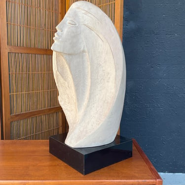 Austin Productions Large Lady Head Sculpture