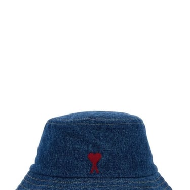 Ami Woman Denim Bucket Hat