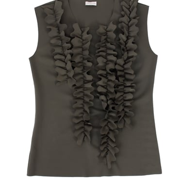 Dries Van Noten Ruffle Appliqué Blouse