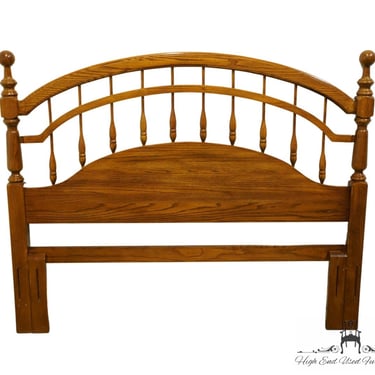 SUMTER CABINET Co. Solid Oak Rustic Country French Full Size Spindle Headboard 