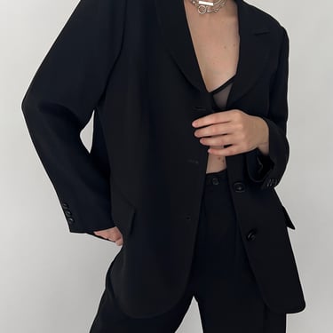 Vintage Valentino Noir Bow Blazer