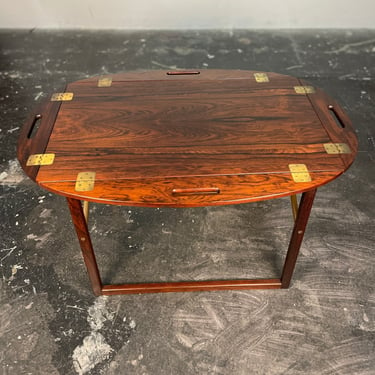 Bar tray table Svend Langkilde  in Rosewood for Illums Bolighus in Denmark