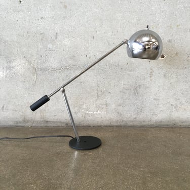 Mid Century Modern Chrome Desk Lamp By Tensor