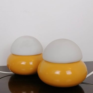 SET 2 Mid century table lamps / Retro lamps / 