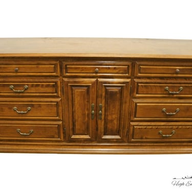 ETHAN ALLEN Classic Manor Solid Maple 72" Triple Door Dresser 15-5013 