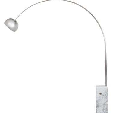 Castiglioni for Flos &quot;Arco&quot; Marble Base Floor Lamp