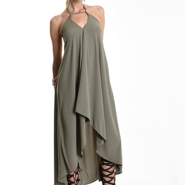 Tie Detail Maxi Dress