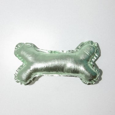 KkCo Bone Pet Toy - Green Foil