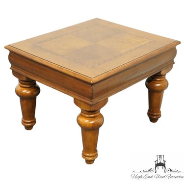 BERNHARDT FURNITURE Italian Neoclassical Tuscan Style 24" Accent End Table 592-111 