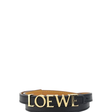 Loewe Women Rounded Soft 3,5 Cm Belt