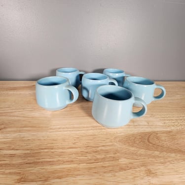 One Frankoma GC Blue Cup Mug Multiples Available 