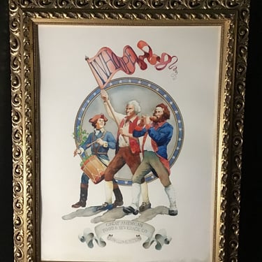 Vtg ‘Whopper’ Poster Framed (Seattle)