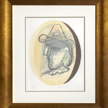 Pablo Picasso, Tete, Lithograph on Arches Paper 