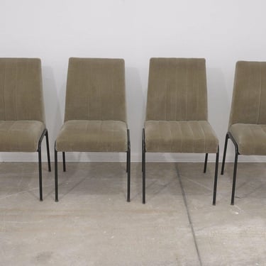 Pierre Guariche style dining chairs, 1960s, Central Europe, set of 4 
