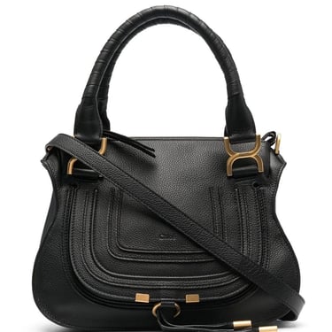 Chloé Women Small Marcie Bag In Grained Leather