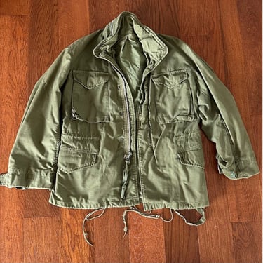 Vintage Army Jacket | OG 107 Field Jacket | Distressed Army Jacket | Vintage Uniform 