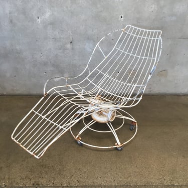 MCM Homecrest Patio Lounge Chair w/Wheels