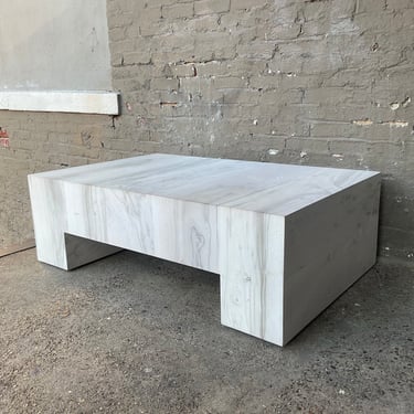 Bleached Wood Coffee Table