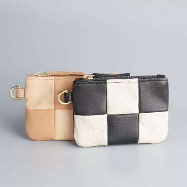 Primecut: Patchwork Leather Coin Pouch