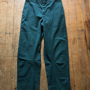 1960 Green Dickies Work Pants 36 