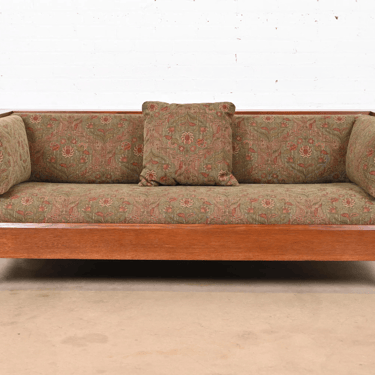 Stickley Mission Oak Arts and Crafts Settle Sofa