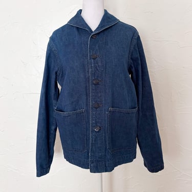 40s US NAVY N-4 実物 WW2 CONMARベル型 Vintage 1940s WWII US Navy N-4 Deck Jacket ~ | Sparrows & Wolves