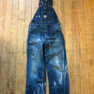 1940s Big Mac Overalls Dark Wash XS Small 