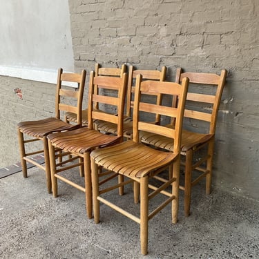 Set of 6 Vintage Dining Chairs