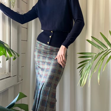 70s Celine Wool Skirt