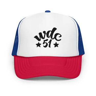 WDC 51 Foam trucker hat