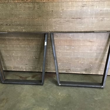 Custom Steel Trapezoid Dining Table Legs (Tacoma)