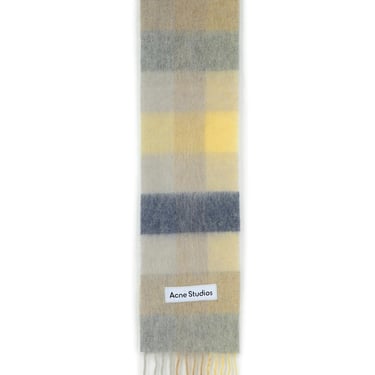 Acne Studios Beige Alpaca Blend Scarf Women