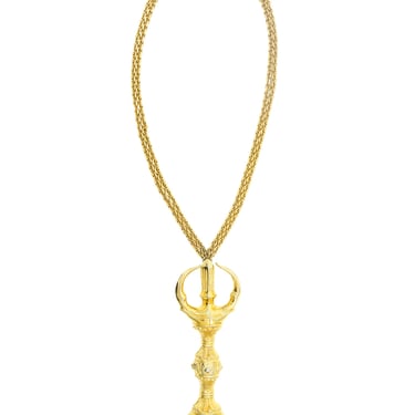 Judith Leiber Goldtone Pendant Necklace