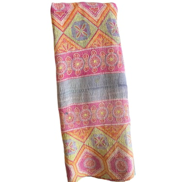 Kantha Pink Blanket