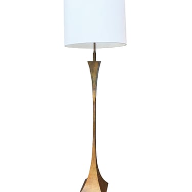 Midcentury Brass Floor Lamp