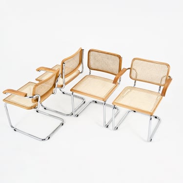 Dining Chairs Style B32 by Marcel Breuer Set of 4 