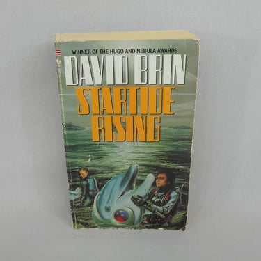 Startide Rising (1983) by David Brin - Vintage 1980s Science Fiction SciFi Book 