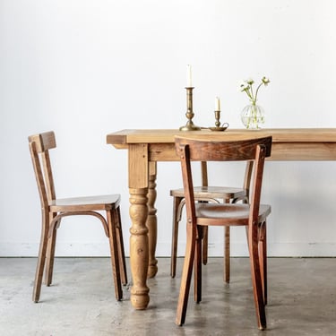 Reclaimed Wood Farm Table | Slim Edition | Floor Sample