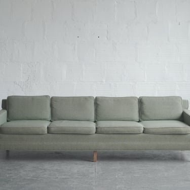 Milo Baughman-Style Four-Seater Sofa