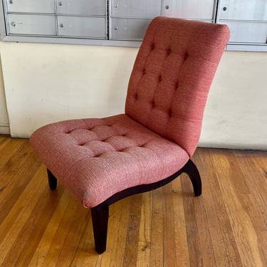 Beautiful Elegant Single Upholstered Slipper Chair by Robert Allen